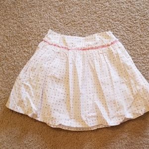 Jacadi Paris girls polka dot skirt